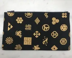 家紋柄 ポーチ