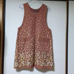 サロンジェモカ小花柄エプロン