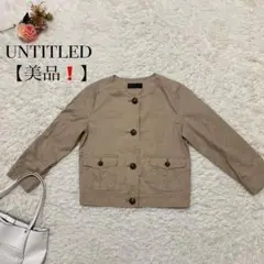 美品!ブラウン系 アンタイトル シャツ インナー サイズM