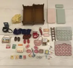 【まとめ売り】シルバニア　学生系セット
