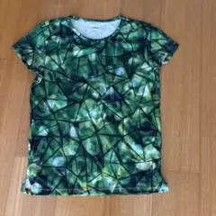 Kappa 速乾性TシャツSサイズグリーン
