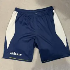 ATHLETA ネイビー/ホワイト ハーフパンツ　エムサイズ
