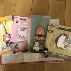 スパイファミリー ラバーストラップ 3点