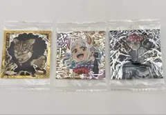 未開封 ワンピース 大海賊シールウエハース ヤマト ロブ・ルッチ キッド 3枚