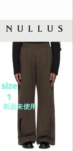 NULLUS 24aw WIDE LEG PANTS スウェットパンツ サイズ3 - メルカリ