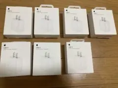 【新品未使用】Apple純正 20W USB-C電源アダプタ7個セット