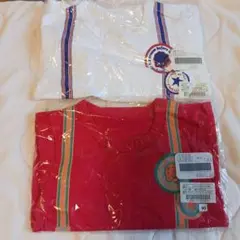 新品★未開封★半袖シャツ★90★二枚目★なんちゃってサスペンダー