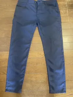 「ZARA MAN スリムパンツ ネイビー 美品」