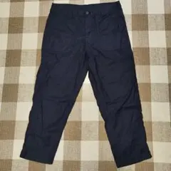 UNIQLO◆ユーティリティワークパンツ◆ネイビー◆XL ベイカーパンツ