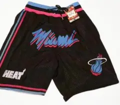 【新品】NBA マイアミヒート　バスケ　パンツ　レブロン　ジョーダン　八村