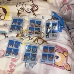 サンリオ 証明写真風キーホルダー まとめ売り タキシードサム ハンギョドン