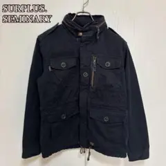⚫︎SURPLUS. SEMINARYミリタリージャケット（L）USA古着