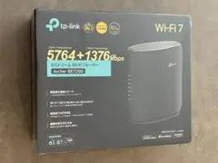 新品！未開封！tp-link Archer BE7200 Wi-Fi 7