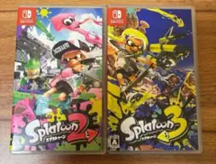 スプラトゥーン2、3ソフト　セット