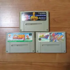 スーパーファミコン ゲームソフト 3本セット