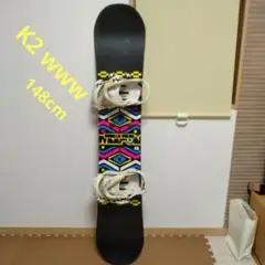 スノーボード ビンディング付き