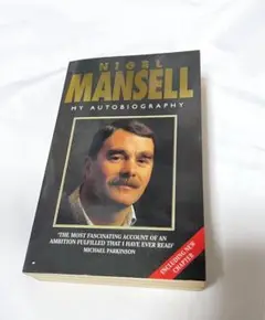 paperback「Nigel Mansell」MY AUTOBIOGRAPHY