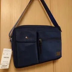 新品未使用 タグ付き CROCODILE ショルダーバッグ