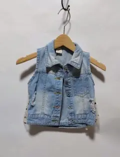 デニム チュール ベストジャケット HENGSHENG JEANS
ヘ