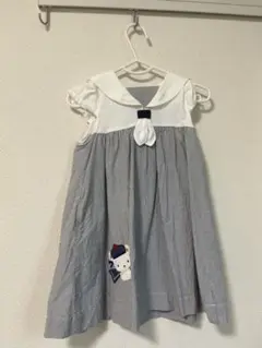 ファミリア　ワンピース　セーラー　90cm