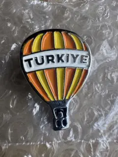 Expo 2025 トルコパビリオン　最新作！！　カッパドキア　気球 ピンバッジ