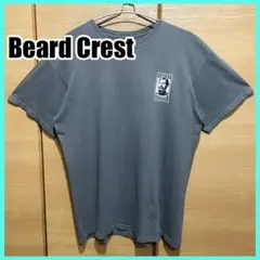 USA古着 Beard Crest グレー プリントTシャツ Lサイズ