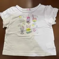 メゾピアノホワイトTシャツ　110センチ