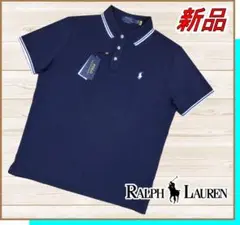 【新品】POLOラルフローレン半袖ポロシャツ紺ネイビーUS:S
