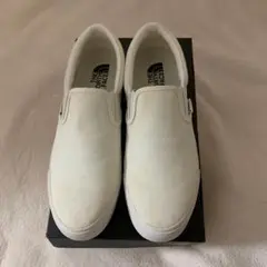 ノースフェイス　スリッポン(ホワイト)