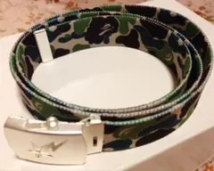 A BATHING APE　カモフラ　ガチャベルト　エイプ　BAPE