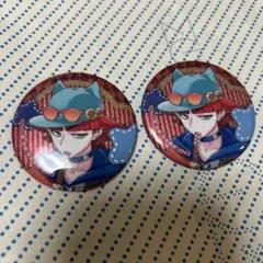 if魔フィア トレーディンググリッター缶バッジ カラオケの鉄人 オペラ