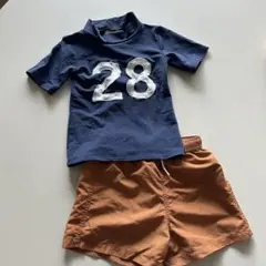 ⭐︎mingo スイムパンツ&Petit Crabeラッシュガードセット⭐︎