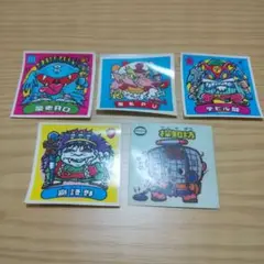 ロッテ　悪魔VS天使シール 5枚