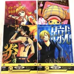 ワンピース一番くじ 麦わらストアコラボver. 輩〜クリアファイルセット
