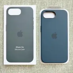 新品未使用· iPhone 16e シリコンケース ダークグリーン