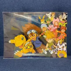 新品未使用　デジモンアドベンチャー THE REAL WORLD　クリアファイル
