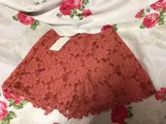 新品未使用 リエンダ お花レース ショートパンツ お値下げ