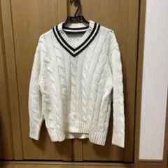 gu セーター 韓国カジュアル 韓国系 ニット vネックセーター