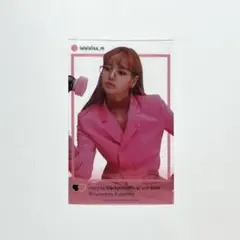 BLACKPINK リサ クリアトレカ 2018 IN YOUR AREA