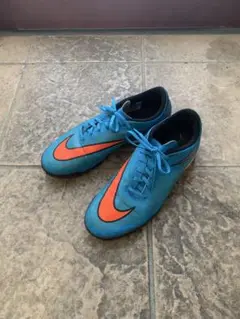 Nike サッカーシューズ 青/オレンジ