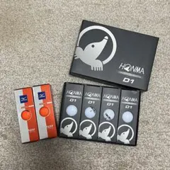 HONMA D1 + ミズノD201 ゴルフボール
