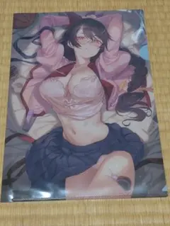 A4クリアファイル単品　化物語　知ってることだけ　同人　EMBER