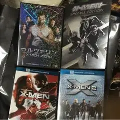セルDVD  XーMEN 4作完備  全て１視聴極美品