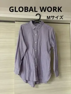 GLOBAL WORK 365日マイスタイルシャツ　Mサイズ