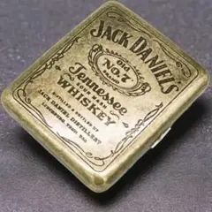 新品 シガレットケース タバコ 20本収納 ヴィンテージ ジャックダニエル風