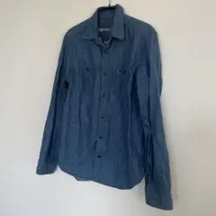 最終値下げ/gap/ダンガリーシャツ/メンズ/xs/美品/デニムシャツ