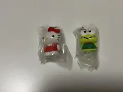 めじるしアクセサリー サンリオ ハローキティ けろっぴ　2点セット