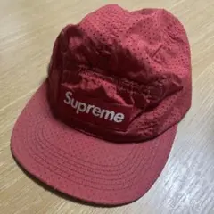 supreme メッシュ キャップ 赤