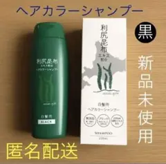 利尻昆布エキス配合 ブラック ヘアカラーシャンプー 白髪用 新品未使用