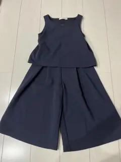 MPS ノースリーブパンツセットアップサイズ120 ネイビー